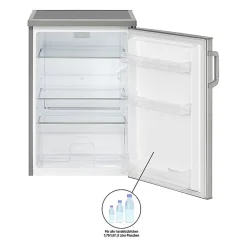 Réfrigérateur 133L inox Bomann VS 2195.1 inox