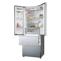 Réfrigérateur multi-portes - HAIER - FD 70 Series 3 HFR5719ENMG - Classe E - 446 L - 190 x 70 x 67,5 cm - Silver