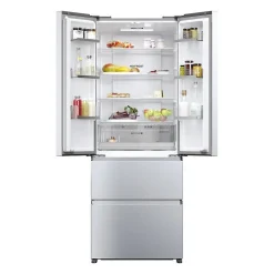 Réfrigérateur multi-portes - HAIER - FD 70 Series 3 HFR5719ENMG - Classe E - 446 L - 190 x 70 x 67,5 cm - Silver