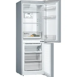 Réfrigérateurs combinés 279L Froid Ventilé BOSCH 70cm E, KGN33NLEB