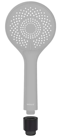 Régulateur de débit d'eau, noir, Wenko