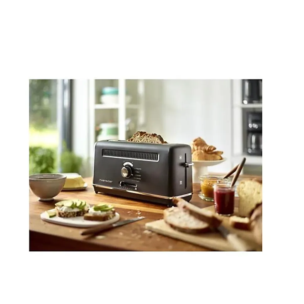 Riviera & Bar Grille-pains 1 fente 1010w noir satin - QGP669