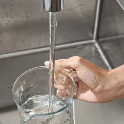 Robinet de cuisine avec douchette HANSGROHE Metris M71 220 2 jets chromé