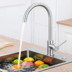 Robinet de Cuisine CECIPA Max Mitigeur Cuisine Robinet d'Évier de Cuisine à Levier Unique