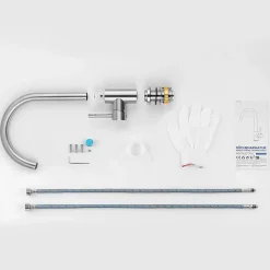 Robinet de Cuisine CECIPA Max Mitigeur Cuisine Robinet d'Évier de Cuisine à Levier Unique