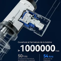 Robinet de Cuisine Cecipa Max Mitigeur Cuisine Noir Robinet d'Évier de Cuisine à Levier Unique