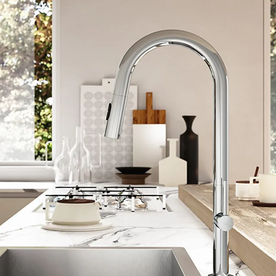 Robinet douchette Luisina chromé ARTHUR