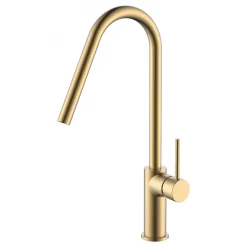 Robinetterie Cuisine mitigeur HOOK à poser Or brosséChroméNickel brosséNoir matOr brosséOr rose brossé