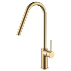 Robinetterie Cuisine mitigeur HOOK à poser Or brosséChroméNickel brosséNoir matOr brosséOr rose brossé