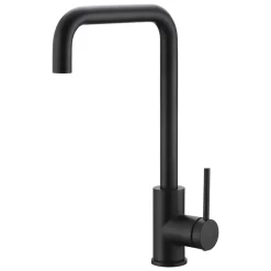 Robinetterie Cuisine mitigeur SQUARE à poser Noir (mat)Or rose brosséChroméNoir matOr brossé