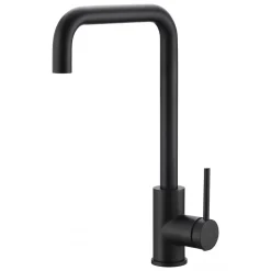 Robinetterie Cuisine mitigeur SQUARE à poser Noir (mat)Or rose brosséChroméNoir matOr brossé