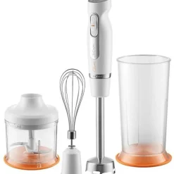 Robot multifonctions - Sencor - SHB 4378WH - 2 vitesses - 800 W - Hachoir et Fouet