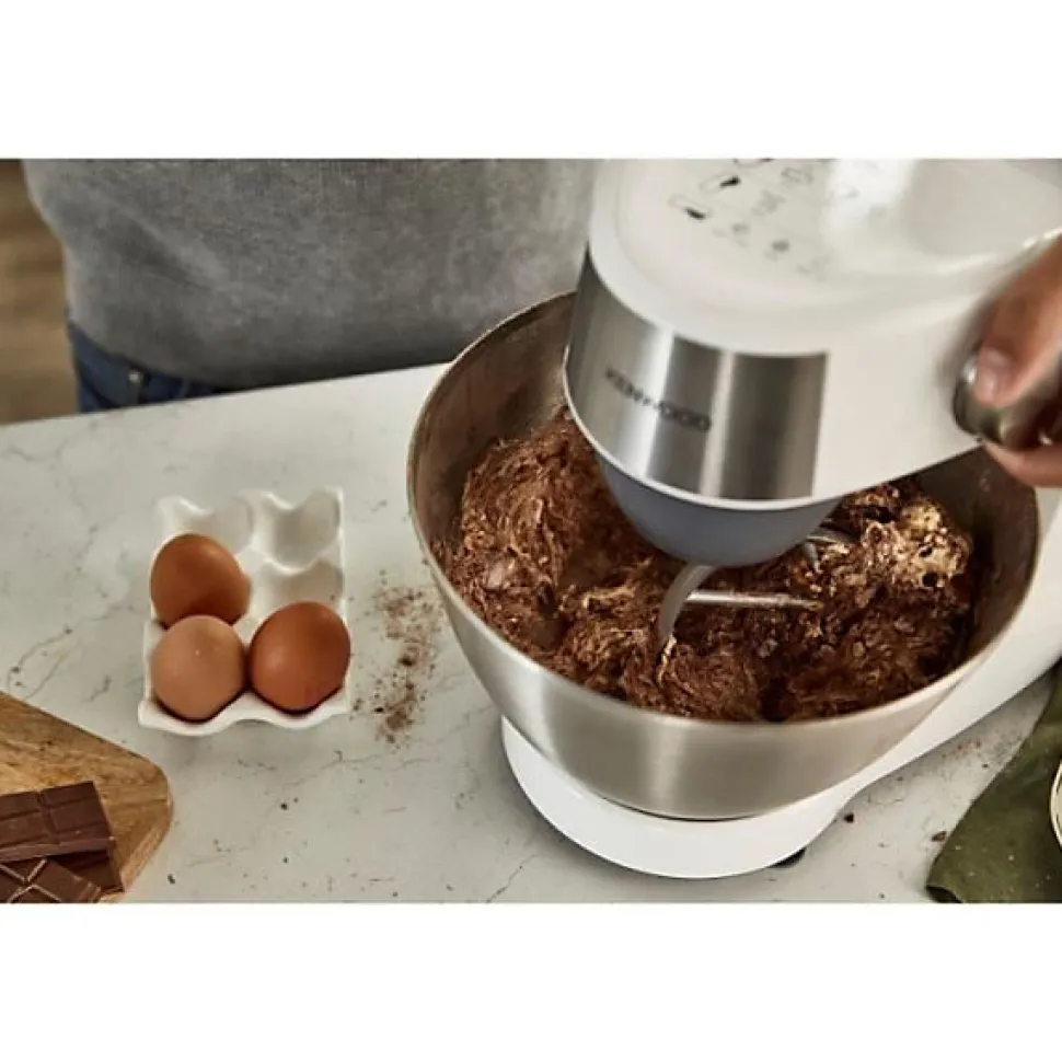 Robot patissier multifonction KENWOOD Prospero KHC291A.H0WH - Blender, Bol multifonction, 3 disques, Presse agrumes Bol inox