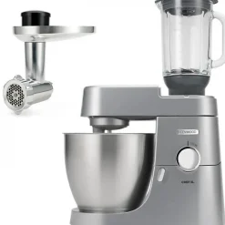 Robot pâtissier Chef XL 6,7L Blender + Hachoir métal - KENWOOD KVL4170S - Coloris Silver