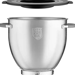 Robot pâtissier multifonction - SENCOR - STM 8970 PAUL 3 - 1800 W - Noir / Acier