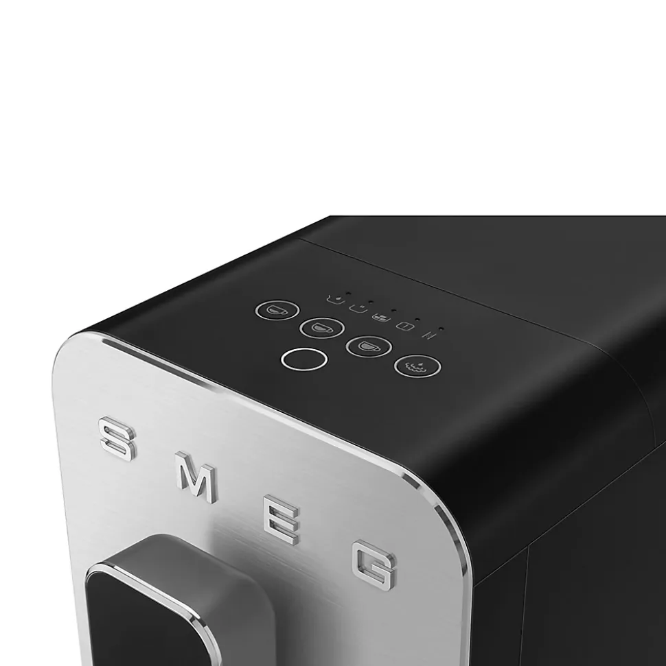 Robot café 19 bars noir Smeg BCC12BLMEU