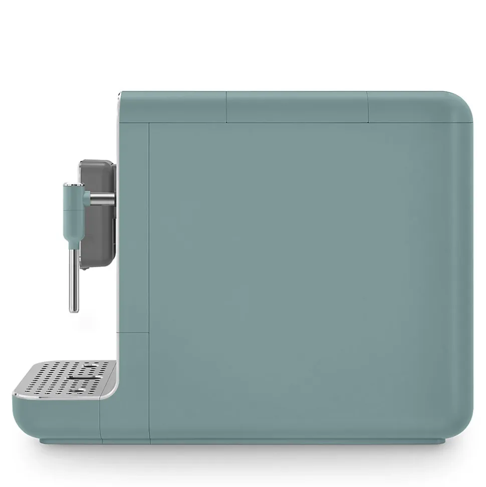 Robot café 19 bars vert mat Smeg BCC12EGMEU