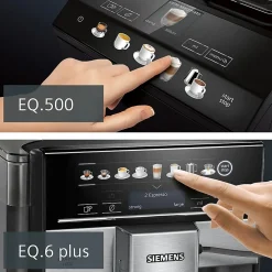 Robot café 19bars inox foncé Siemens TE657319RW eq6 plus s700