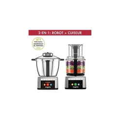 Robot cuiseur - MAGIMIX - Cook Expert XL Connect Platine - 1800 Watt - Bol inox 4,8 L