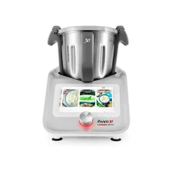 Robot Cuiseur Connecté 800 Recettes Cuisioxtconnect Gris Kitchencook