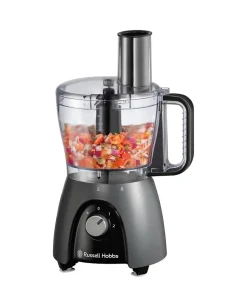 Robot culinaire - RUSSEL HOBBS - Desire Matte Charcoal - 600 W - 2 vitesses + pulse - Noir