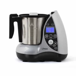 Robot culinaire chauffant 3l 1500w gris Livoo DOP142G