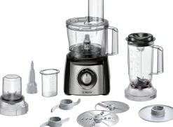 Robot multifonction BOSCH MULTI TALENT MCM3501M - Noir et inox