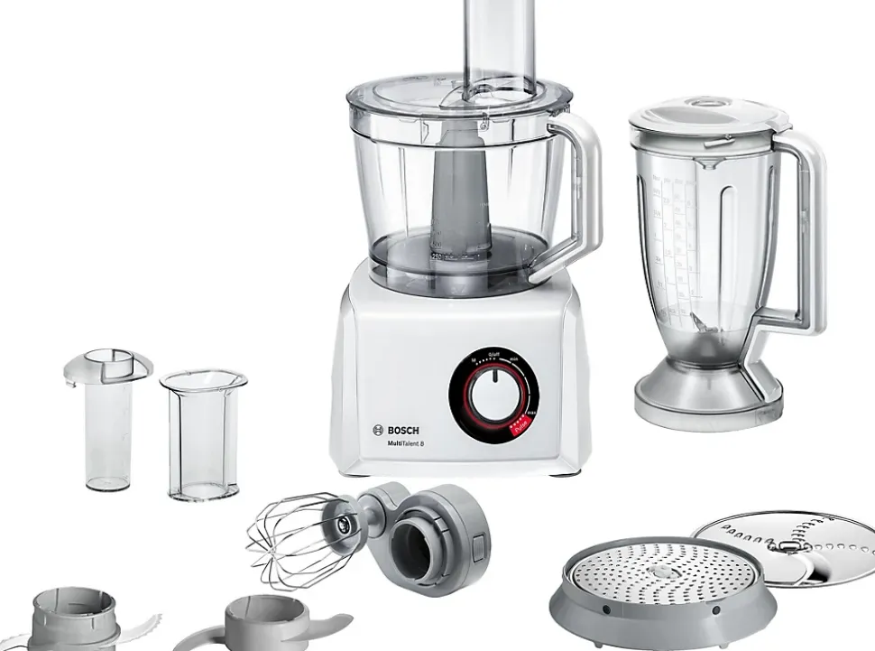 Robot multifonction 3,9l 1000w et blender 1,5l Bosch MC812W501