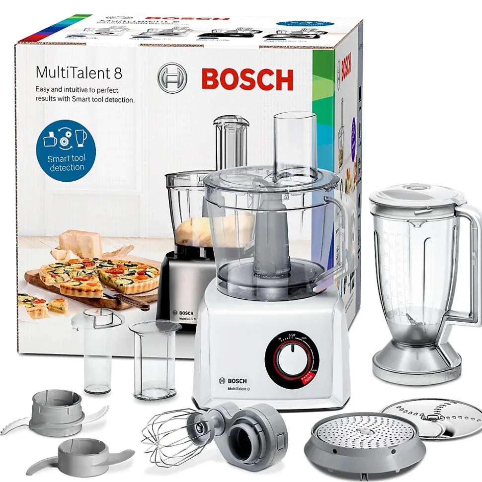 Robot multifonction 3,9l 1000w et blender 1,5l Bosch MC812W501