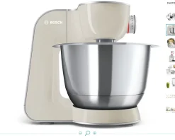 Robot multifonctions 3.9l 1000w gris/inox Bosch MUM58L20