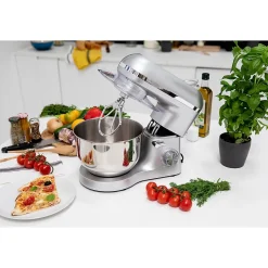 Robot patissier multifonction 5.5l 1500w gris Kitchen Move BAT-1518-N viper