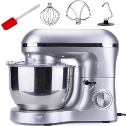 Robot patissier multifonction 5.5l 1500w gris Kitchen Move BAT-1518-N viper