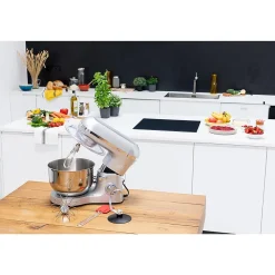Robot patissier multifonction 5.5l 1500w gris Kitchen Move BAT-1518-N viper