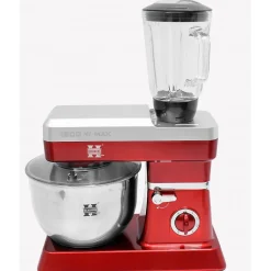 Robot petrin 1800 W max 6.5L rouge Herzberg HG5065-RD