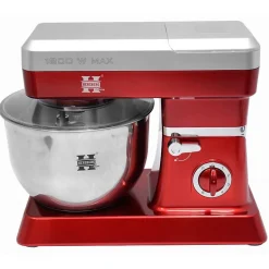 Robot petrin 1800 W max 6.5L rouge Herzberg HG5065-RD