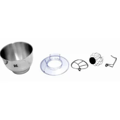 Robot petrin 1800 W max 6.5L rouge Herzberg HG5065-RD