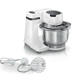 Robot pâtissier - BOSCH - MUMS2EW00E Serie 2 - 700 W - 4 vitesses - Blanc