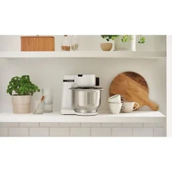 Robot pâtissier - BOSCH - MUMS2EW00E Serie 2 - 700 W - 4 vitesses - Blanc