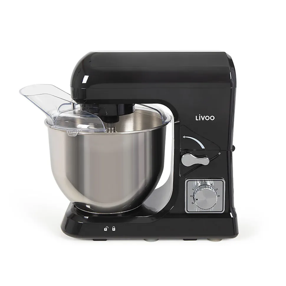 Robot pâtissier multifonction 5l 1000w noir Livoo DOP190N