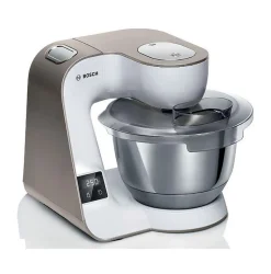 Robot pâtissier multifonction 3.9l 1000w blanc/champagne Bosch MUM5XW20 mum5 creationline