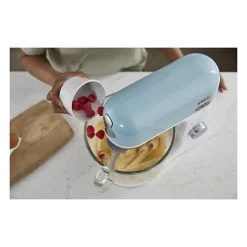 Robot pâtissier multifonction KENWOOD KMX754PB - Moteur professionnel 1000W - 2 sorties pour accessoires - Bol en verre 5L avec