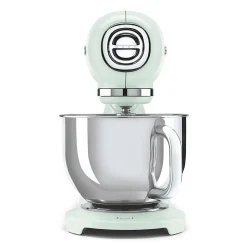 Robot pâtissier multifonctions 4.8l 1000w vert pastel Smeg SMF05PGEU