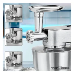 Robot pétrin Multifonctions 3en1 6.5L 1500W Proficook PC-KM 1189