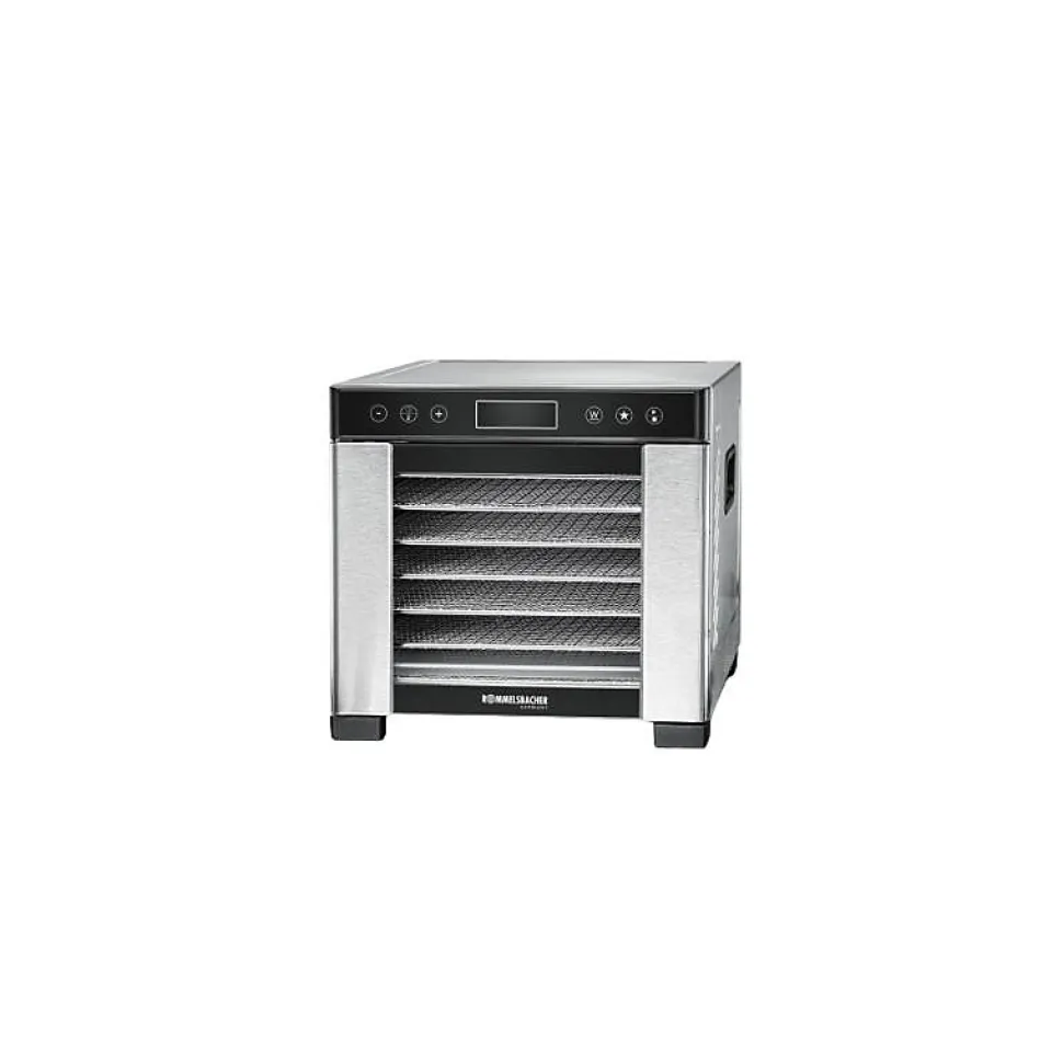 Rommelsbacher Dehydrator stainless steel black Schwarz DA 650 (DA 650)