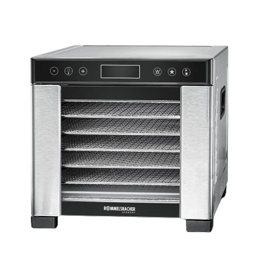 Rommelsbacher Dehydrator stainless steel black Schwarz DA 650 (DA 650)