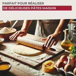 Rouleau à pâtisserie en bois 25 cm Fackelmann Wood Edition