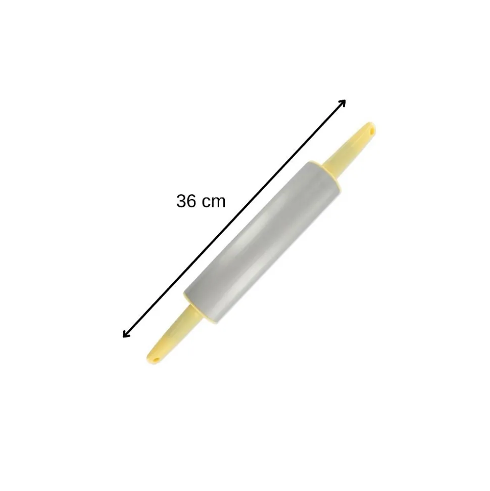 Rouleau à pâtisserie en métal antiadhésif 36 cm Zenker