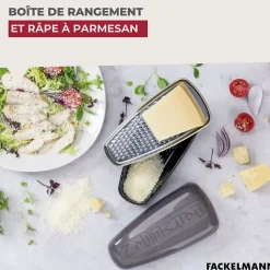 Râpe à parmesan et sa boîte de rangement 19 cm Fackelmann Handmade Tradition