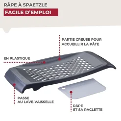 Râpe pour spaetzles 31 cm maison Fackelmann