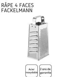 Râpe quatre face multiusage 23 cm Fackelmann Handmade Tradition